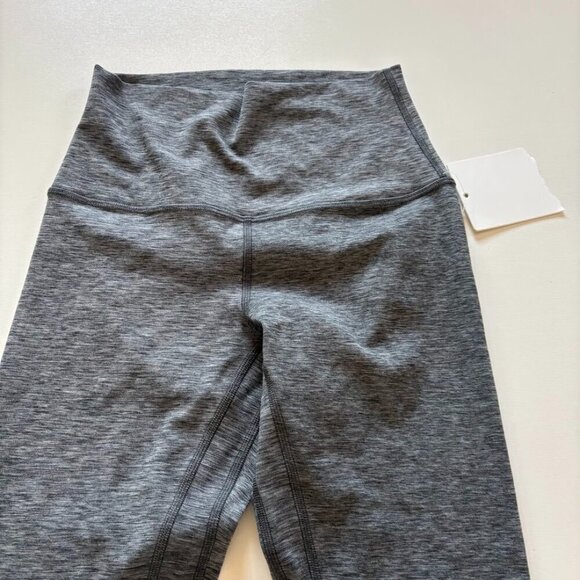 NWT Lululemon Align Pant 25 Space Dye Grey Heather Legging Soft - Picture 2 of 6